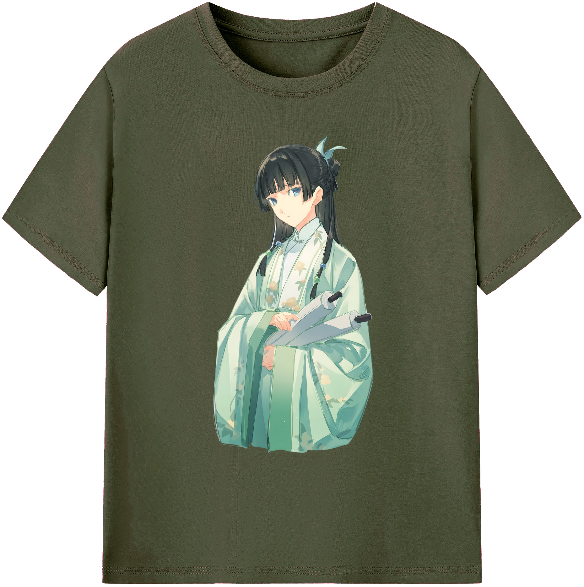（画像用） 薬屋のひとりごと The Apothecary Diaries 綿100％ メンズ半袖Tシャツ｜肌触りやわらか＆通気性